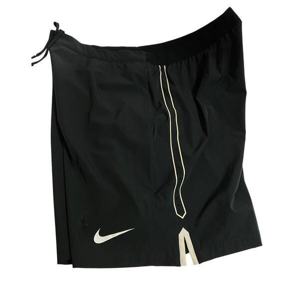 Nike Men's Tennis Shorts Size XXL  Black with With Swoosh 2XL - Picture 1 of 12